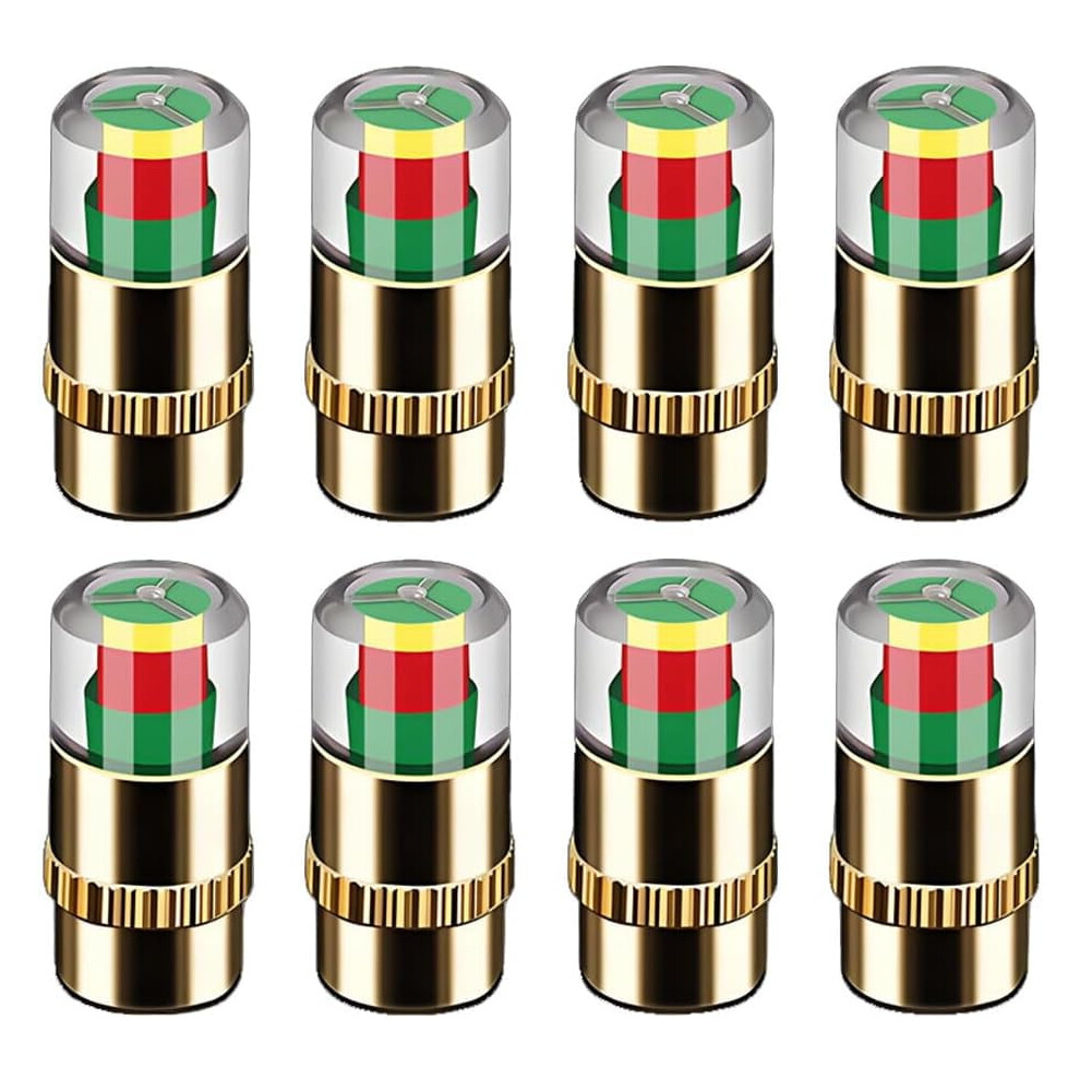 Tire Pressure Sensor Valve 2.4 Bar 36 Psi 3-Color Alert 8 9065194810744