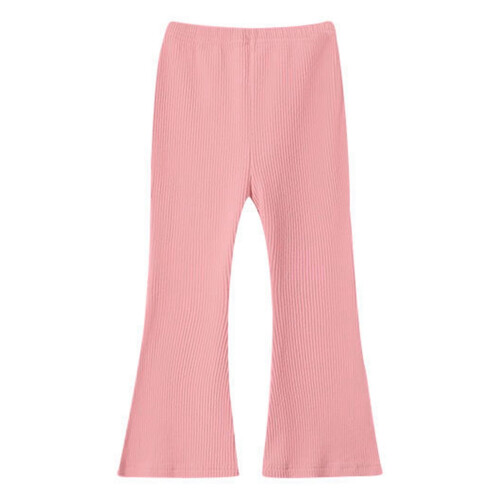 Leggings micro-évasés pour filles, couche extérieure extensible, 8-9 ans