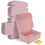 Caixas de papelão ondulado rosa para envio, 12x9x4 polegadas, conjunto de 20 unidades. 1
