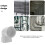 White downspout gutter adapter for rainwater drainage system 8
