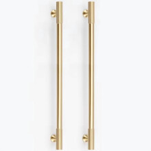 Poignées de meuble en laiton brossé, lot de 2,5 cm (10 pouces)