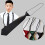 Kids' pre-tied necktie with elastic strap, 1 piece 5