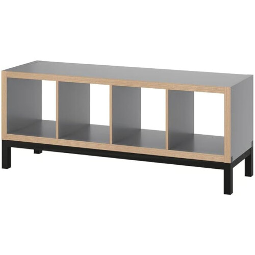ikea KALLAX 4-Cube Unit with Underframe 147x59cm