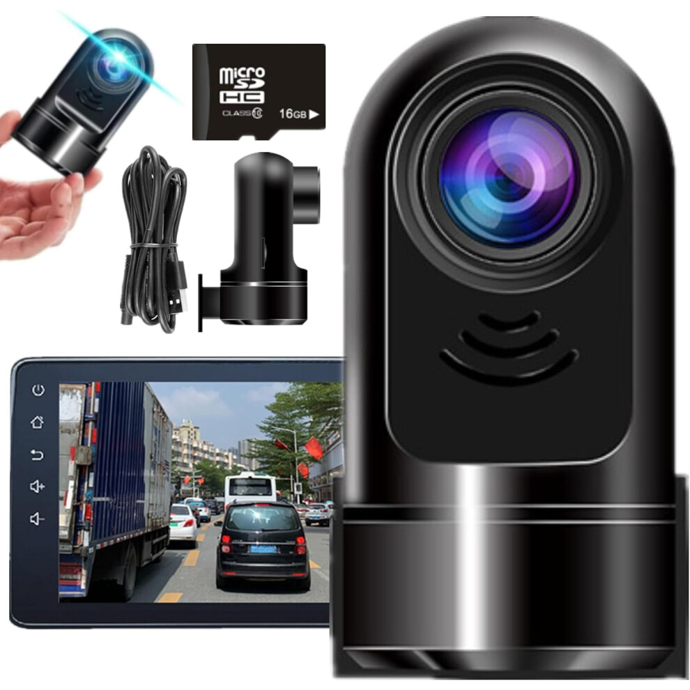 Mini Adas Dashcam 1080P 360 Rotating 16Gb Or 32Gb 9032631803300