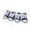 Dog Denim Anti-slip Booties 4 Pcs 4
