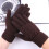 Warme Herren-Winterhandschuhe mit Touchscreen-Funktion, Fünf-Finger-Stretch 2
