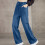 Sommerjeans für Mädchen, elastischer Bund, lange Freizeithose 2