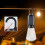 LED camping lantern USB rechargeable with clip hook 1