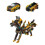 Voiture dinosaure jaune Crash et Transformable 1 pièce 5