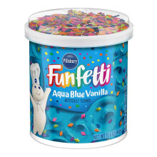 Pillsbury Funfetti Aqua Blue Vanilla Frosting (442g)