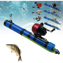 Portable fishing slingshot rod for freshwater and saltwater