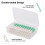 Cure-dents en silicone souple à double extrémité, 160 pièces 3