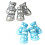Dog Winter Snow Boots Slip-Resistant Waterproof4Pcs 6