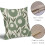 Fodere per cuscini AUQ verde salvia 16x16, set da 2 4