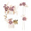Dameshaaraccessoire met strassversiering 5