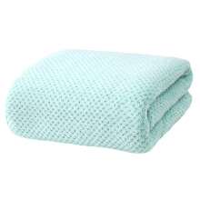 Serviette polaire bleue 30 x 14 pouces