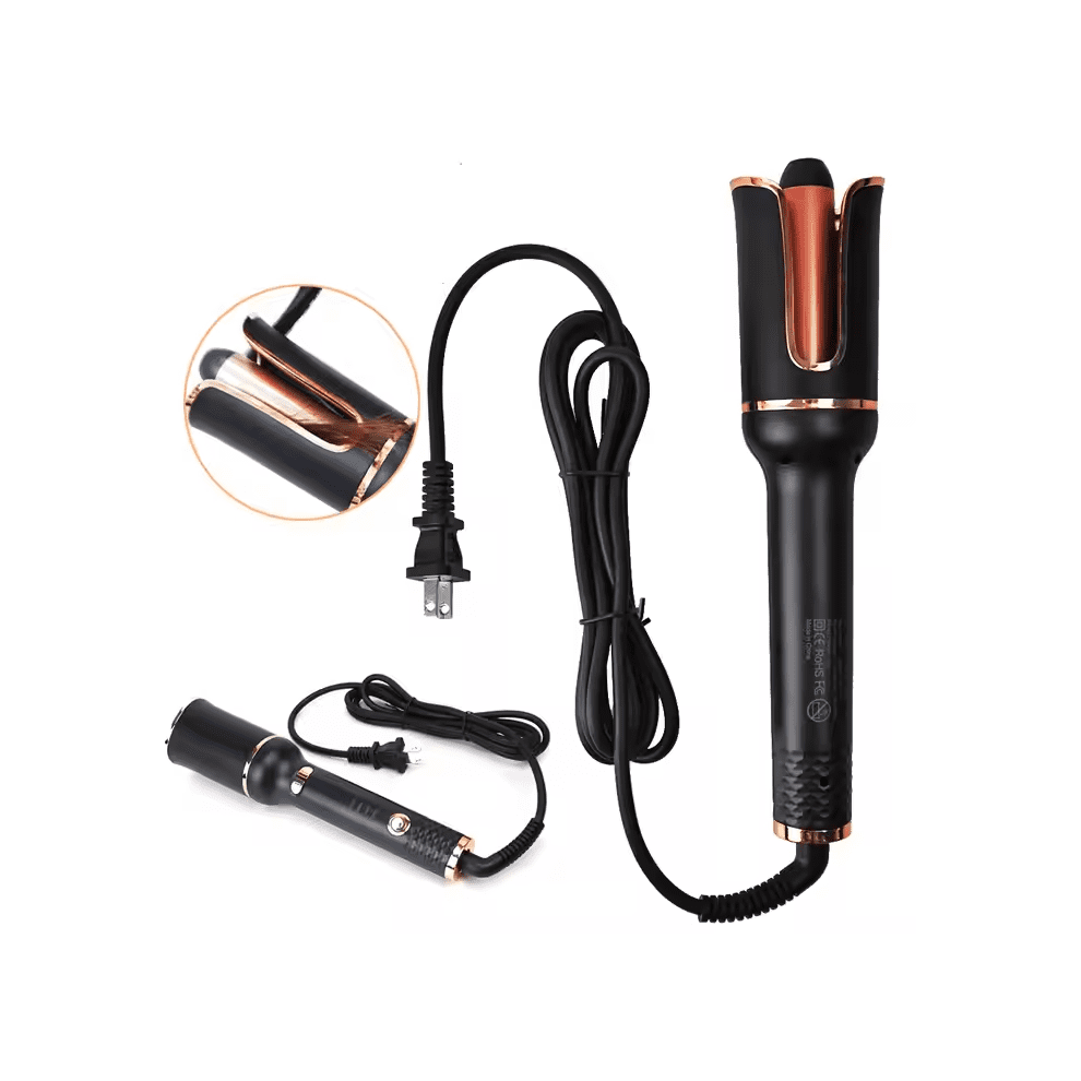 Automatic Curling Wand Electric Rotating Iron for Medium