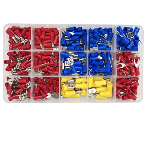 FRCOLOR isolierte blaue Crimp-Anschlüsse, 280 Stück 2