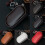 Étui en cuir avec fermeture éclair pour clé de voiture à télécommande 6