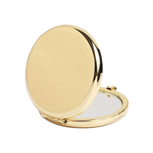 Compact spiegeltje, effen kleur, zakformaat