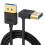 Cabo DisplayPort 1.4 de silicone com ângulo de 90, 30–100 cm 1