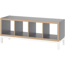ikea KALLAX 4-Cube Unit with Underframe 147x59cm
