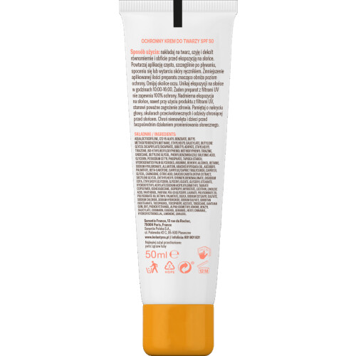 Kolastyna Anti-Age Ansiktskräm SPF 50+ Hyaluron Vattenresistent 50 ml 2