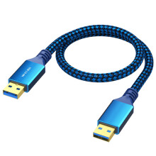 Przewód przedłużający USB 3.0 męski-męski 5 Gb/s 1 m