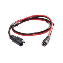 Cabo conversor SAE para DC5.5x2.1mm fêmea