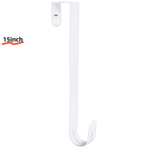 Support de couronne en métal blanc 15 pouces