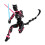 Figurine articulée T13 noire, assemblée, 1 pièce 1