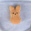 Peluche de conejito de Pascua de 6 pulgadas 1