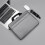 Laptoptas voor dames en heren, grijs, 15,6 inch 1