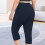 Γυναικείο παντελόνι γιόγκα Capri με τσέπες, Plus Size 7/8 5