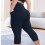 Γυναικείο παντελόνι γιόγκα Capri με τσέπες, Plus Size 7/8 6