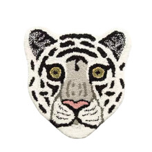 Animal Head Shaped Area Rug Thick Non-Slip Absorbent