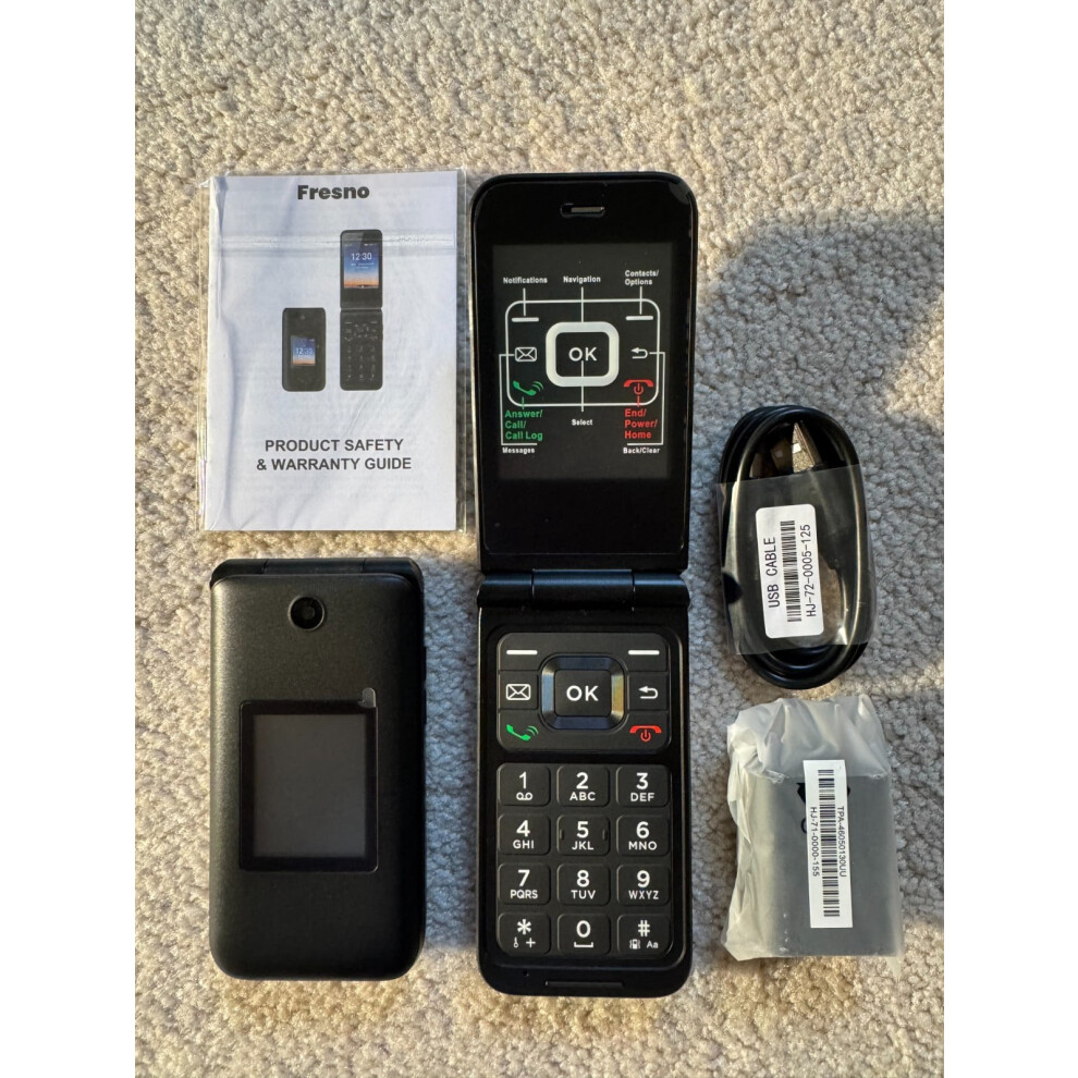 Fresno Hotpepper Flip Smartphone 4G Unlocked 937196796373