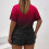 Plus Size Tunika med Plisserad Kortärmad Damtopp 6