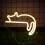 Neon LED-seinäkyltti Vaaleanpunainen12V Stable Glow 4