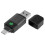 2-in-1-Adapter - FORCE PLAY - CarPlay/Android Auto - USB-A - USB-C - Kabellos 4