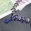 Set di collana e orecchini da donna con strass1 set 3