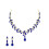 Set di collana e orecchini da donna con strass1 set 7