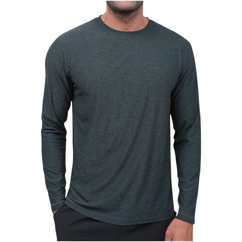 Ανδρικό T-shirt με μακριά μανίκια, προστασία από την υπεριώδη ακτινοβολία UPF50+ 1
