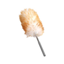 Plumeau en laine d'agneau à tête flexible, 35 à 84 cm