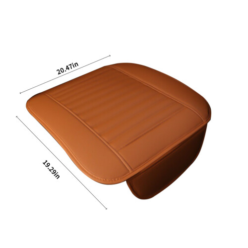 Leather Car Seat Cushion Pad Waterproof 1 Piece 2