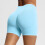 Højtaljede yogashorts til kvinder, åndbare og hurtigttørrende 2