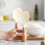 Silicone Rice Paddle with Wooden Handle 1 Piece 6