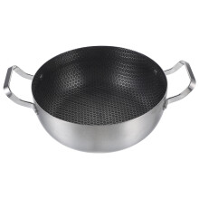 Stainless Steel Honeycomb Saucepan 13x9.7x3.9in