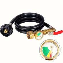 Propaanvuladapter slang voor 1lb tanks, 90 cm