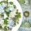Forårskrans kunstig hortensia eukalyptus 20 cm 5